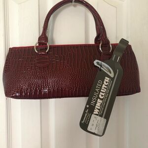 Wine clutch - new with tags! Great gift!